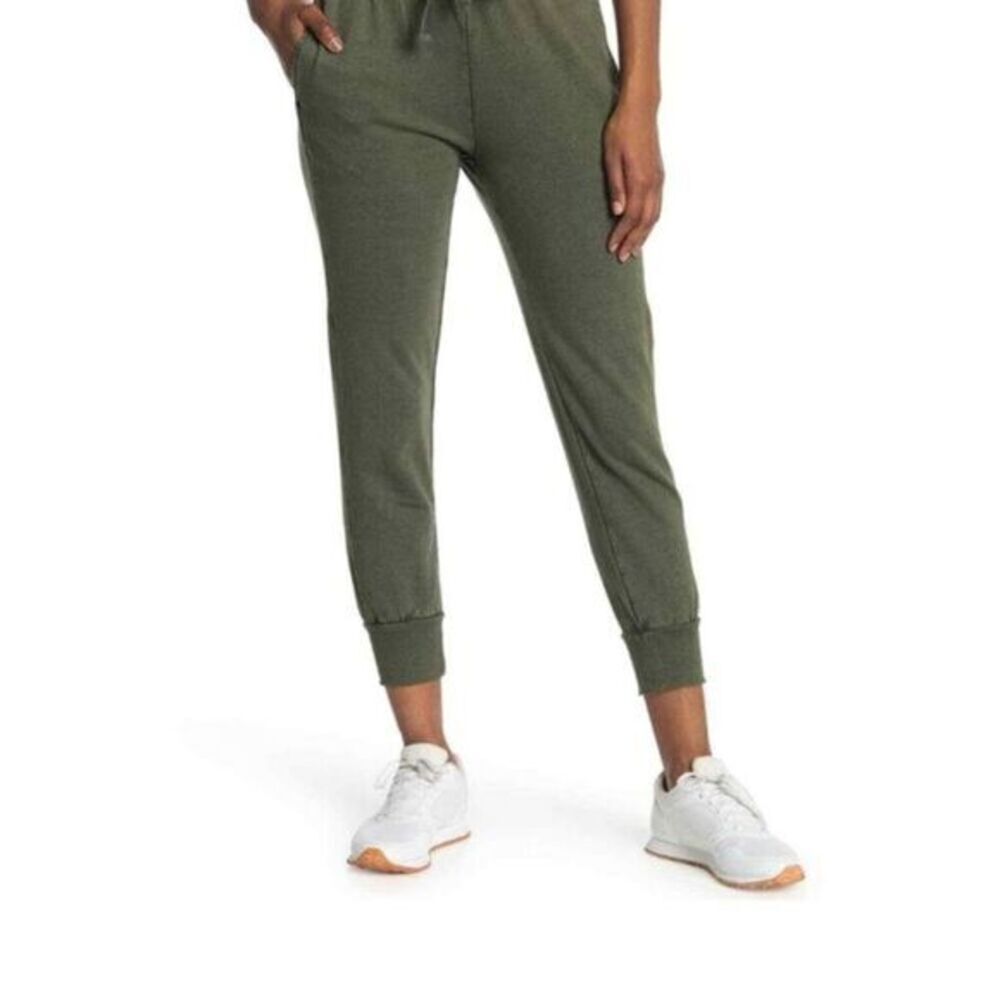 Z by Zella Girls Jogger Pants sz L 10/12 Olive Green NEW # A365